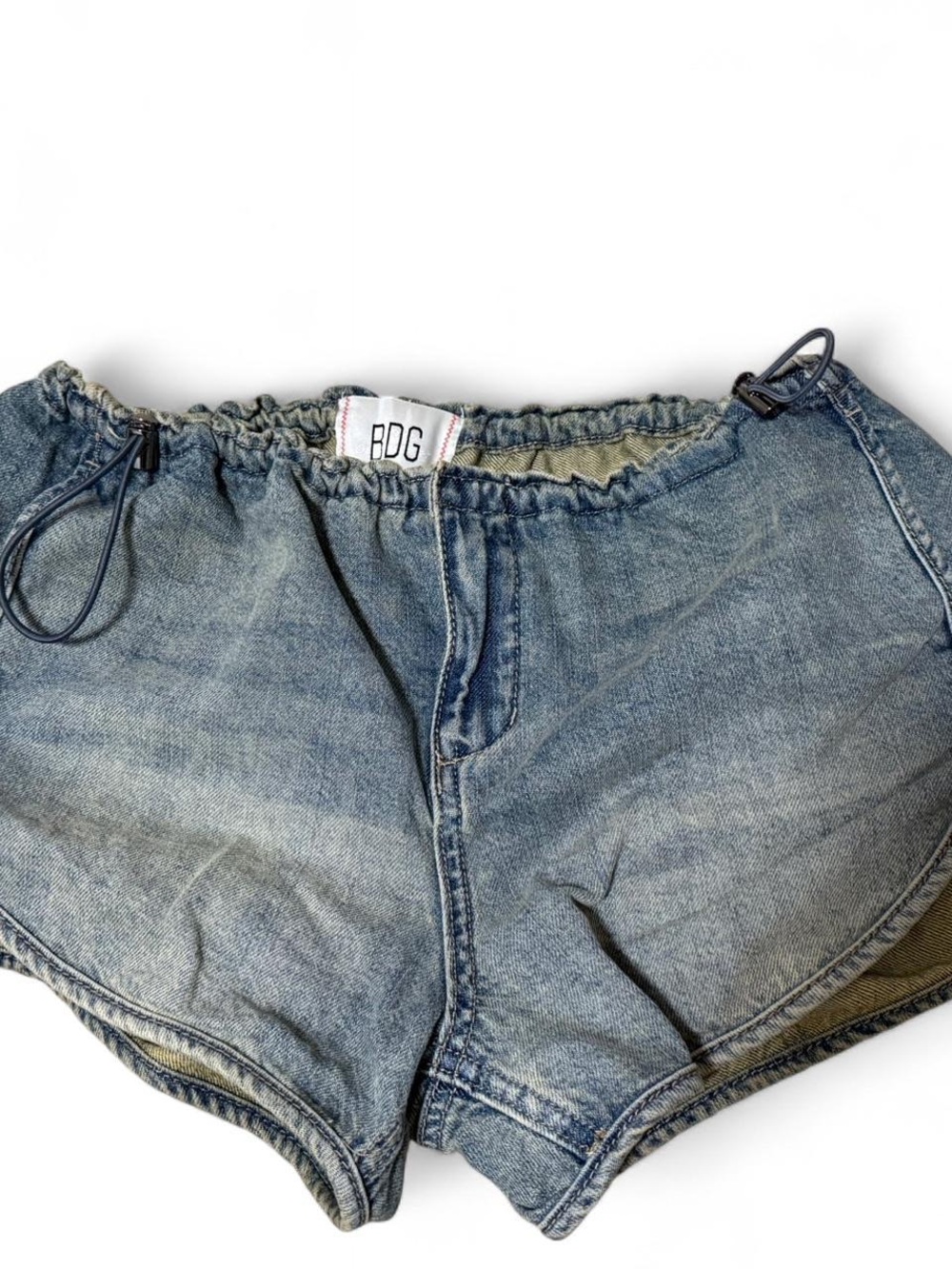 Drawstring BDG denim shorts